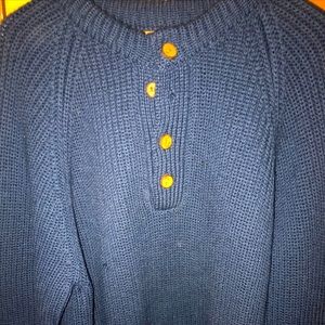 Great Northern Knitters Navy Blue Sweater